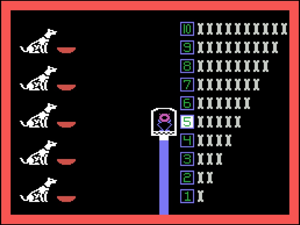 Gameplay of Learning with Leeper for Colecovision